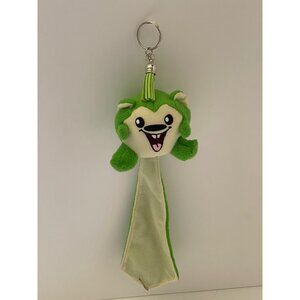 Neopets Green Meerca Plushie Keychain McDonald's 3" Plush Backpack Upcycled
